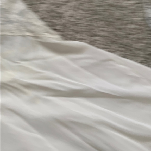 Vintage Rogers White Lace Trim Slip Dress - Picture 9 of 12